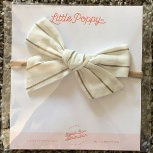 Little poppy headband